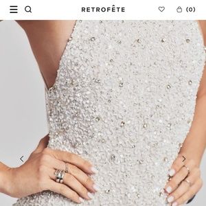 Retrofete Olivia Mini sequin dress